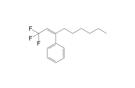 [(1Z)-1-(2,2,2-trifluoroethylidene)heptyl]benzene