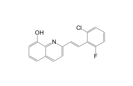 2-[(E)-2-(2-chloro-6-fluorophenyl)ethenyl]-8-quinolinol