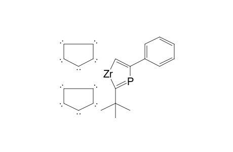 3-Zircona-1-phosphacyclopenta-1,4-diene, bis(.eta.-5-cyclopentadienyl-2-t-butyl-5-phenyl-