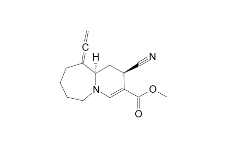 (2R,10aR)-2-Cyano-10-vinylidene-1,2,6,7,8,9,10,10a-octahydro-pyrido[1,2-a]azepine-3-carboxylic acid methyl ester