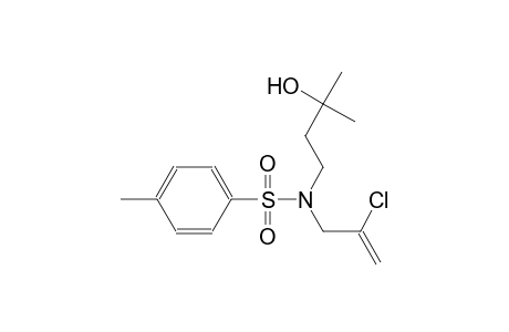 N-(2-chloro-2-propenyl)-N-(3-hydroxy-3-methylbutyl)-4-methylbenzenesulfonamide