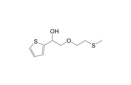 2-(2-Methylsulfanylethoxy)-1-thiophen-2-yl-ethanol