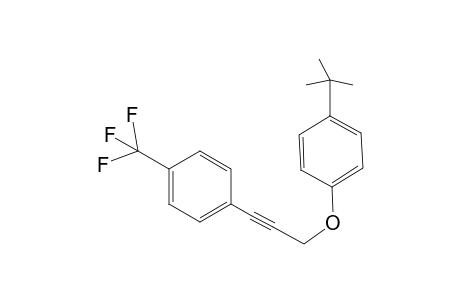 3-(4-Trifluoromethyl)phenylprop-2-yn-1-yl(4-tert-butylphenyl) ether