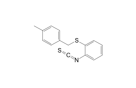 2-(p-Methylbenzylsulfanyl)phenylisothiocyanate