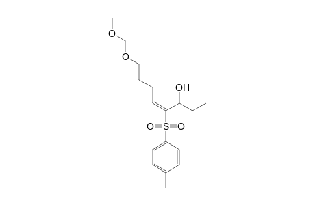 (E)-8-(Methoxymethoxy)-4-tosyl-4-octen-3-ol