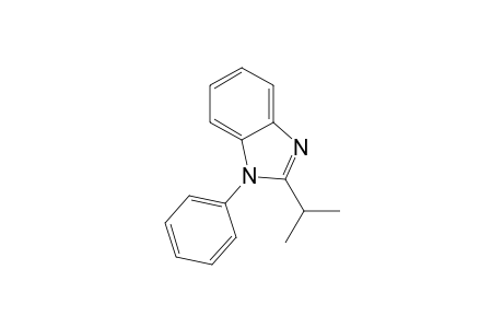 1-Phenyl-2-propan-2-yl-benzimidazole