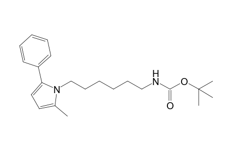 tert-Butyl (6-(2-methyl-5-phenyl-1H-pyrrol-1-yl)hexyl)-carbamate