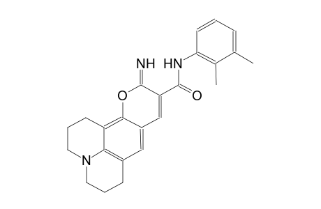 1H,5H,11H-[1]benzopyrano[6,7,8-ij]quinolizine-10-carboxamide, N-(2,3-dimethylphenyl)-2,3,6,7-tetrahydro-11-imino-