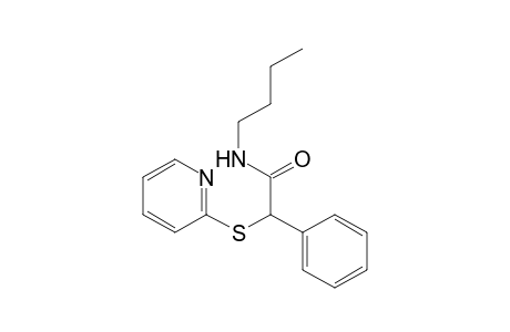 N-butyl-2-phenyl-2-(2-pyridinylthio)acetamide