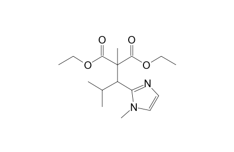 2-Methyl-2-[2-methyl-1-(1-methyl-2-imidazolyl)propyl]propanedioic acid diethyl ester