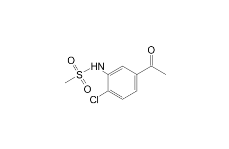 5'-acetyl-2'-chloromethanesulfonanilide