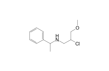 N-(.alpha.-methylbenzyl)-2-chloro-3-methoxypropylamine