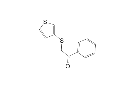 1-Phenyl-2-(thiophen-3-ylsulfanyl)ethanone