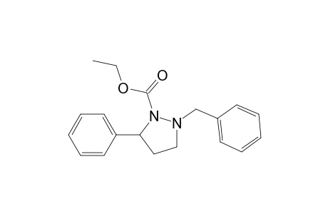 Ethyl 2-Benzyl-5-phenyl-1-pyrazolidinecarboxylate