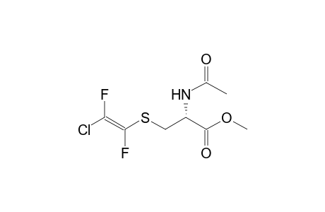 N-Acetyl-S-(2'-chloro-1',2'-difluorovinyl)-L-cysteine Methyl Ester