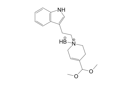 4-(Dimethoxy)methyl-1-[2-(3-Indolyl)ethyl]-1-boranyl-1,2,3,6-tetrahydropyridine