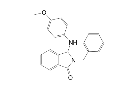 1H-isoindol-1-one, 2,3-dihydro-3-[(4-methoxyphenyl)amino]-2-(phenylmethyl)-
