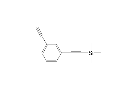 2-(3-ethynylphenyl)ethynyl-trimethyl-silane