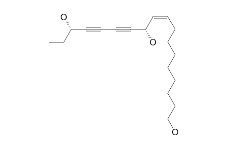 OPLOPANTRIOL-B;9-OCTADECAEN-12,14-DIYNE-1,11,16-TRIOL