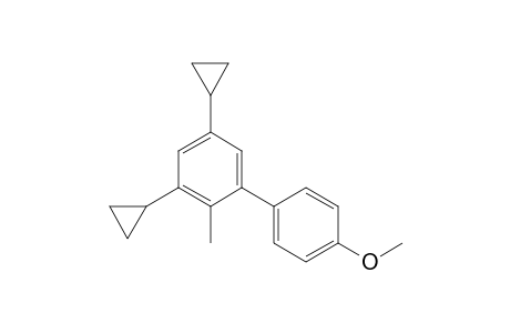 1,1'-Biphenyl, 3,5-dicyclopropyl-4'-methoxy-2-methyl-