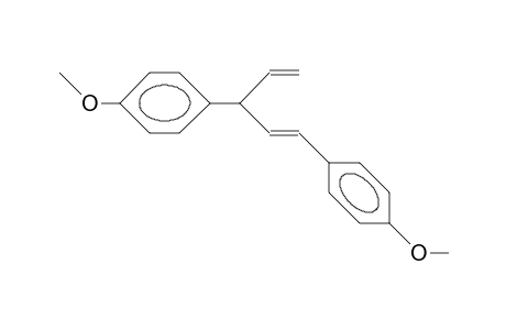 1,4-Pentadiene, 1,3-bis(p-methoxyphenyl)-, (E)-(.+-.)-