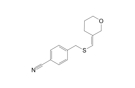 (E)-3-[(4-cyano.alpha.-tolylthio)methylidene]pyran