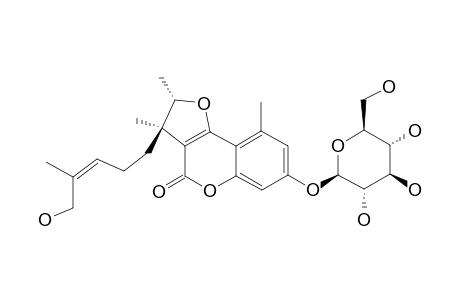 7-O-BETA-D-GLUCOPYRANOSYL-NUTANOCOUMARIN