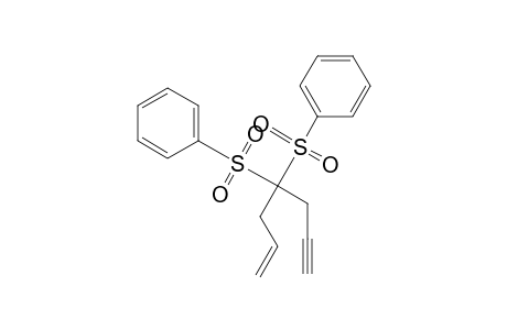 (1-besyl-1-propargyl-but-3-enyl)sulfonylbenzene