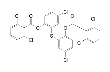 2,2'-THIOBIS[4-CHLOROPHENOL], BIS(2,6-DICHLOROBENZOATE)