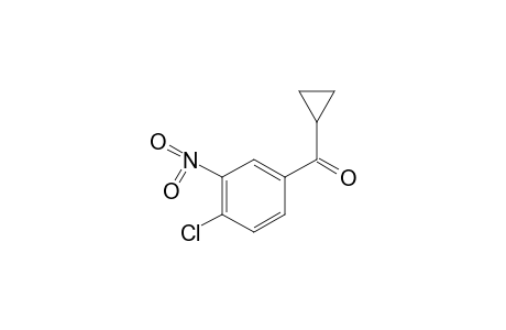 4-chloro-3-nitrophenyl cyclopropyl ketone