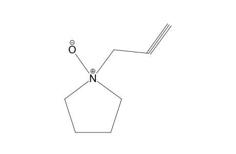 1-(2-PROPYNYL)PYRROLIDINE, 1-OXIDE