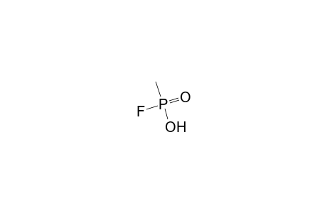 Phosphonofluoridic acid, methyl-