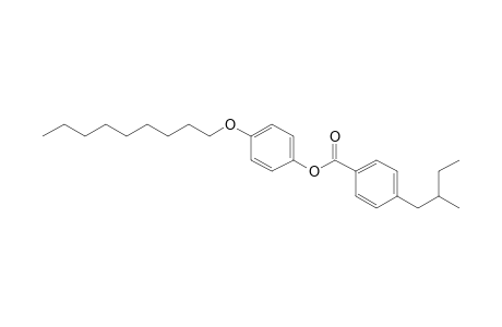 Benzoic acid, 4-(2-methylbutyl)-, 4-(nonyloxy)phenyl ester
