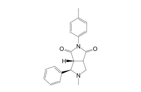 3a,4-cis-1,3,3a,4,6,6a-hexahydro-2-(p-tolyl)-4-phenyl-5-methylpyrrolo[c]pyrrol-1,3-dione
