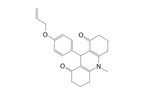 1,8(2H,5H)-acridinedione, 3,4,6,7,9,10-hexahydro-10-methyl-9-[4-(2-propenyloxy)phenyl]-