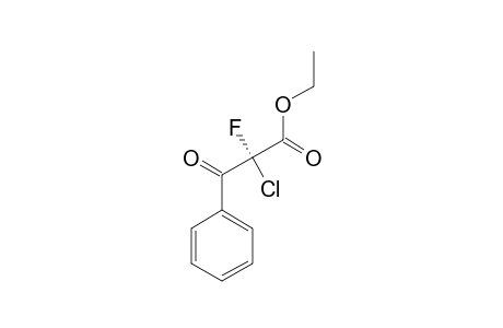 ETHYL-2-CHLORO-2-FLUORO-3-PHENYL-3-OXOPROPANOATE