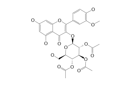 ISORHAMNETIN-3-O-BETA-D-2'',3'',4''-TRIACETYL-GLUCOPYRANOSIDE