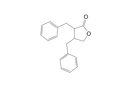 3,4-bis(phenylmethyl)-2-oxolanone