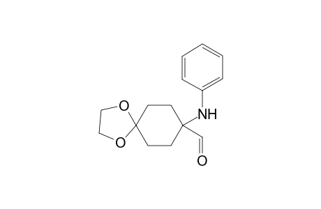 1-N-Phenylamino-4-(ethylidenedioxy)cyclohexane-1-carbaldehyde