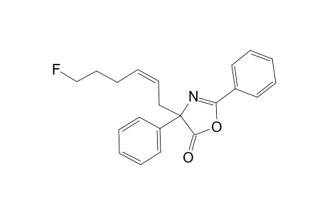 4-[(2Z)-Fluorohex-2-enyl]-2,4-diphenyloxazol-5(4H)-one