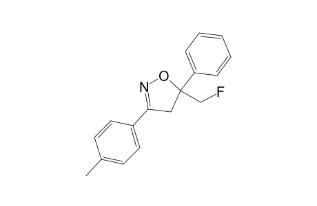5-(Fluoromethyl)-5-phenyl-3-(p-tolyl)-4,5-dihydroisoxazole