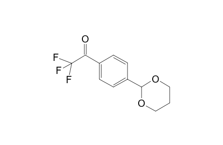 1-(4-(2-(1,3-dioxanyl)phenyl)-2,2,2-trifluoro-1-ethanone