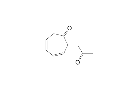2-(2-oxoprop-1-yl)cyclohepta-3,5-dien-1-one