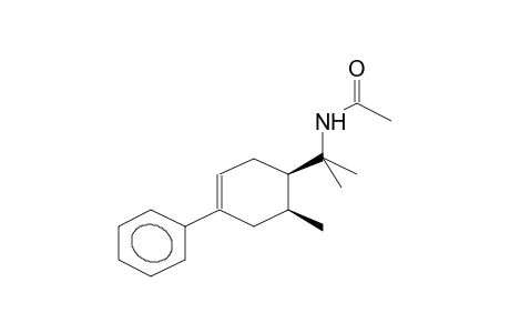 N-(5-PHENYL-ORTHO-MENT-4-EN-8-YL)ACETAMIDE