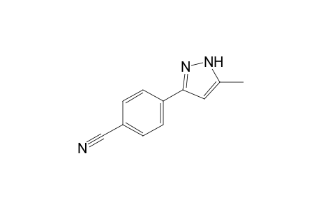 4-(5-Methyl-1H-pyrazol-3-yl)benzonitrile