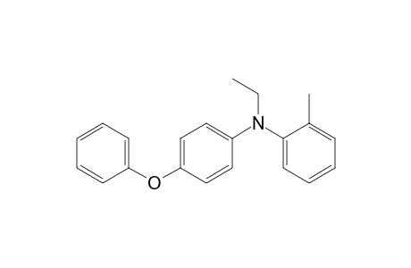 N-ethyl-N-(p-phenoxyphenyl)-O-toluidine