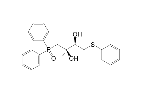 (2R,3R)-1-diphenylphosphoryl-2-methyl-4-(phenylthio)butane-2,3-diol
