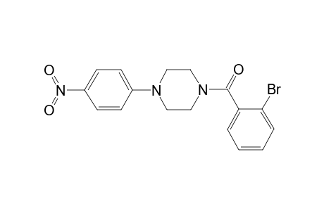 1-(2-Bromobenzoyl)-4-(4-nitrophenyl)piperazine
