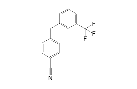 4-(3-(trifluoromethyl)benzyl)benzonitrile