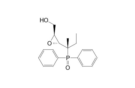 anti-(2S,3R,4S)-4-Diphenylphosphinoyl-2,3-epoxy-4-methylhexan-1-ol